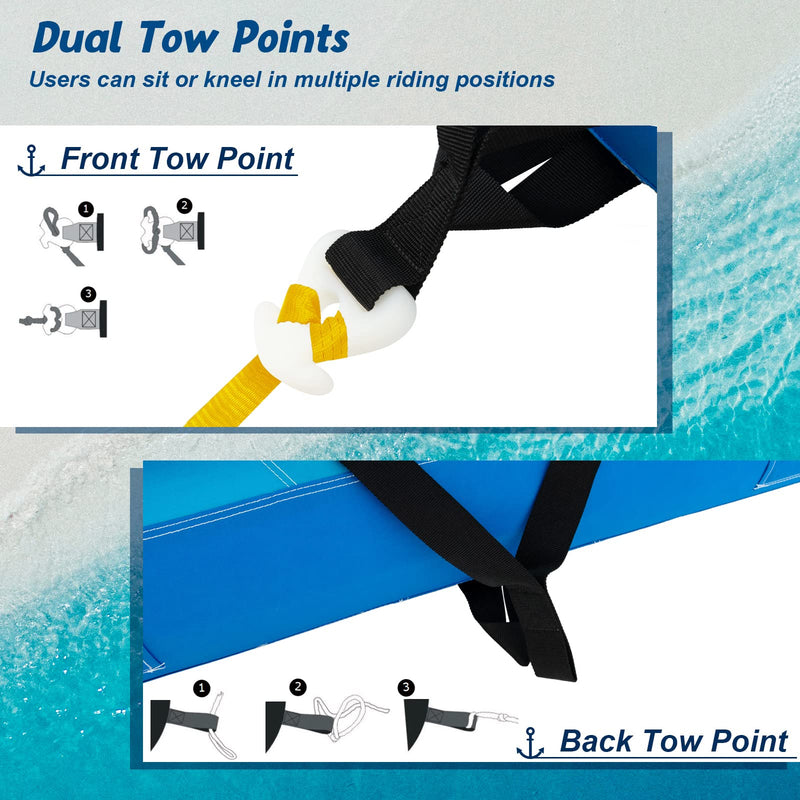 Load image into Gallery viewer, 1-2 Person Water Sport Towables for Boat to Pull - Goplus
