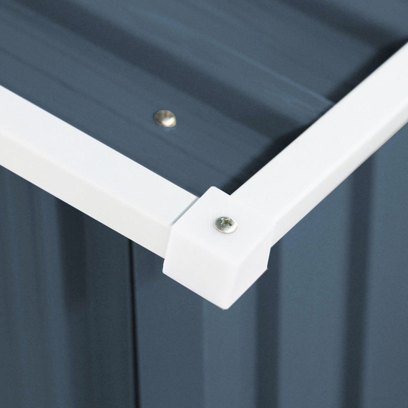 Load image into Gallery viewer, Goplus 4&#39; X 7&#39; Outdoor Storage Shed Garden Sliding Door Outside Tool House
