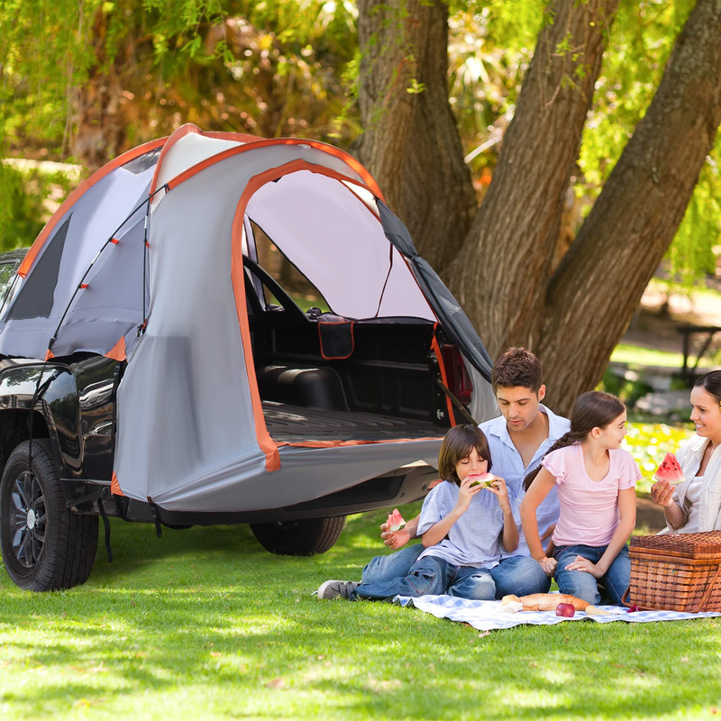 Load image into Gallery viewer, Goplus Truck Bed Tent, Waterproof PU2000mm Pickup Truck Tent for 2 Person with Removable Rainfly - GoplusUS
