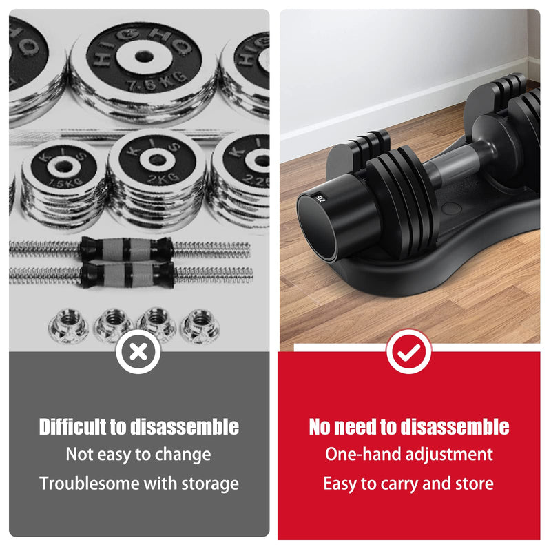 Load image into Gallery viewer, Adjustable Dumbbell, 27.5lb Single Dumbbells - GoplusUS

