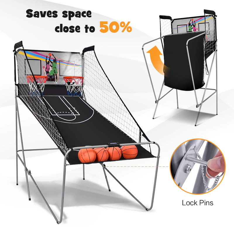 Load image into Gallery viewer, Goplus Dual Shot Basketball Arcade Game - GoplusUS
