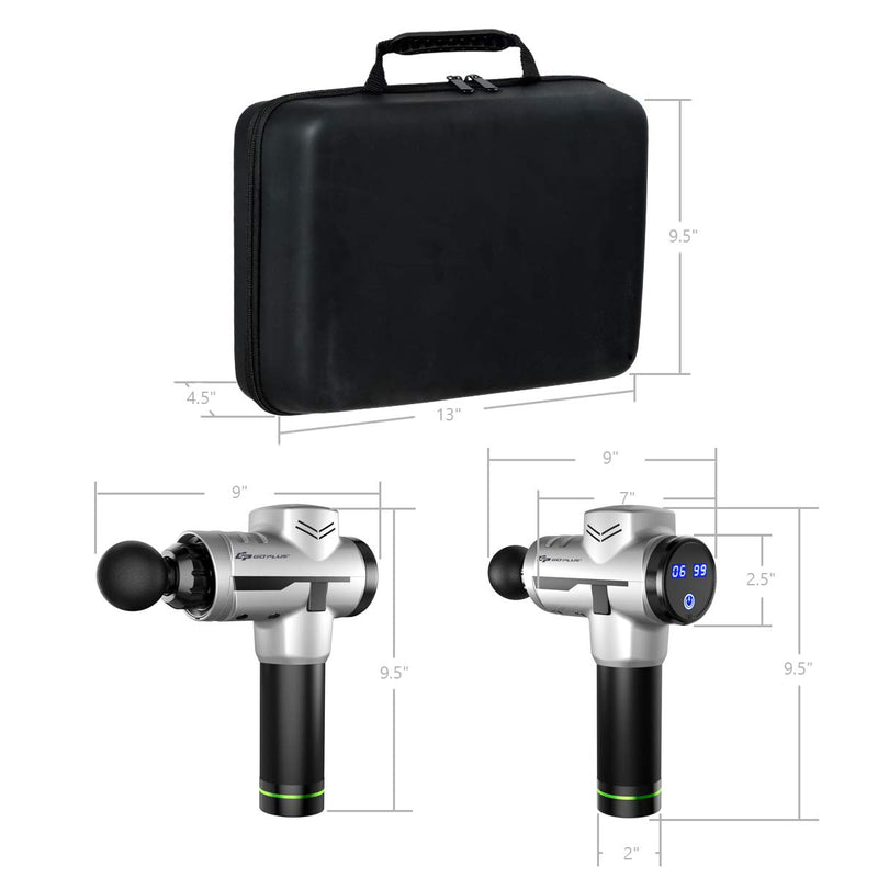 Load image into Gallery viewer, Goplus Massage Gun, Handheld Percussion Deep Tissue Massager - GoplusUS
