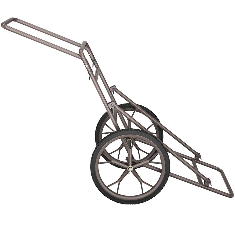 Load image into Gallery viewer, Folding Deer Game Cart Larger Capacity 500lbs Hauler Utility Gear Dolly Cart Hunting Accessories - GoplusUS
