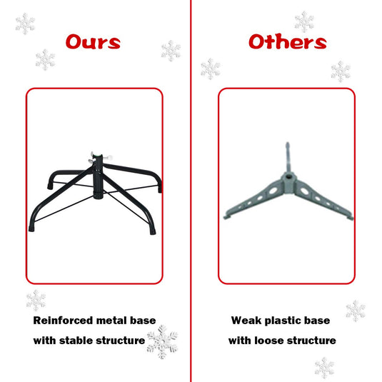 Goplus Pre-Lit Fiber Optic Artificial Christmas Tree - GoplusUS