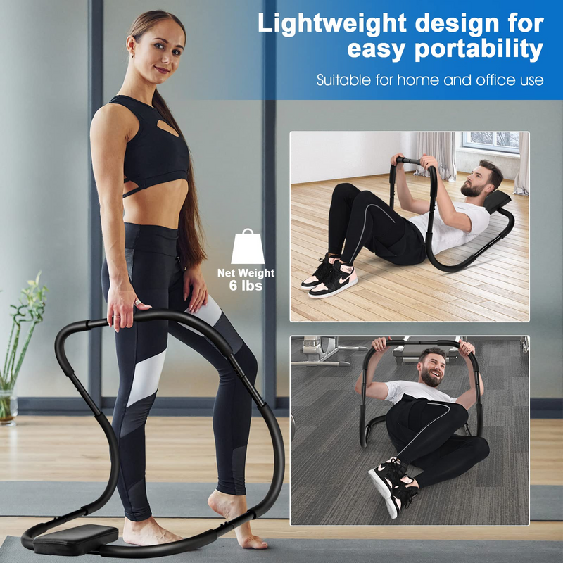 Load image into Gallery viewer, Goplus AB Fitness Crunch, Portable Abdominal Machine Workout Exerciser for Core Strength - GoplusUS
