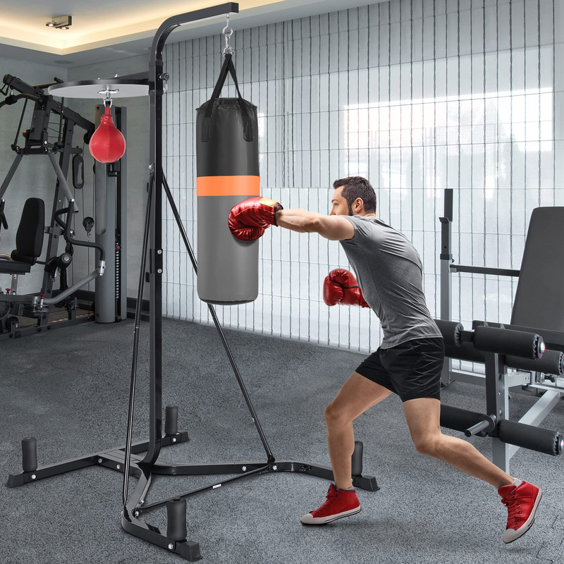 Load image into Gallery viewer, Goplus Boxing Stand for Heavy Bag and Speed Bag - GoplusUS
