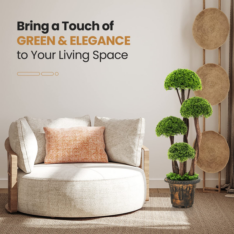 Load image into Gallery viewer, Goplus Artificial Cypress Topiary Ball Tree - GoplusUS
