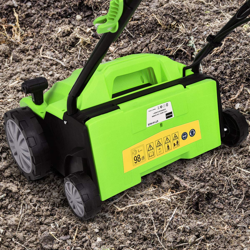 Load image into Gallery viewer, Goplus 2-in-1 Lawn Dethatcher 12Amp, 3 Level Depth Adjustable Weeder - GoplusUS
