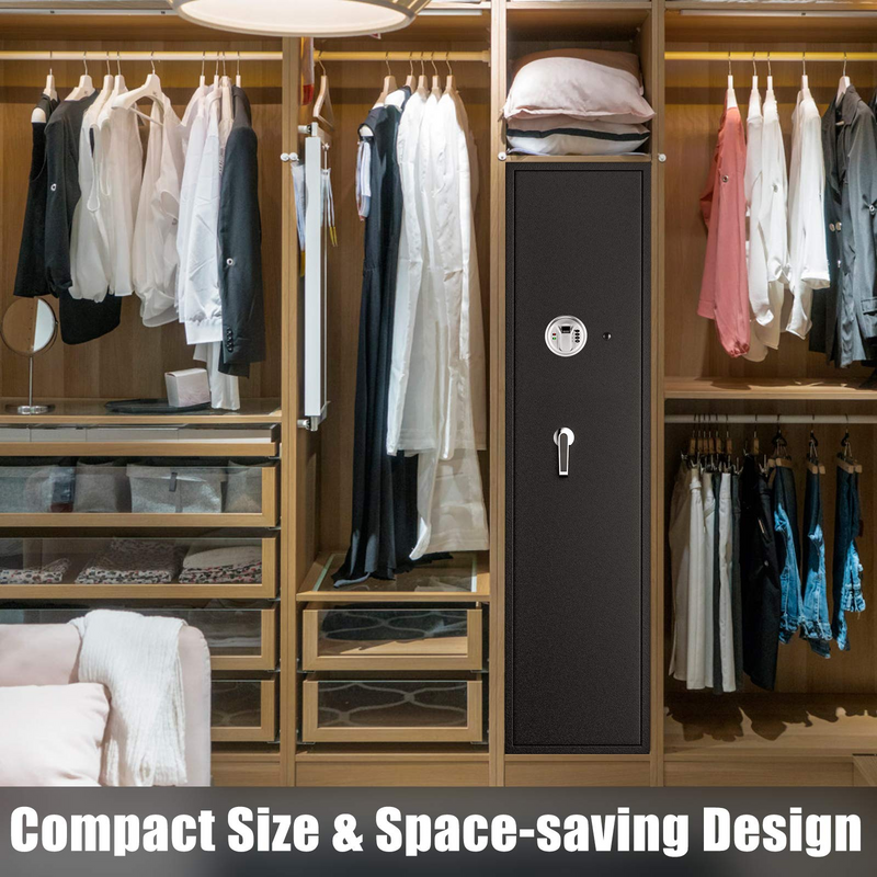 Load image into Gallery viewer, Goplus Rifle Gun Safe, Large Long Gun Safe w/Separate Pistol Lock Box - GoplusUS

