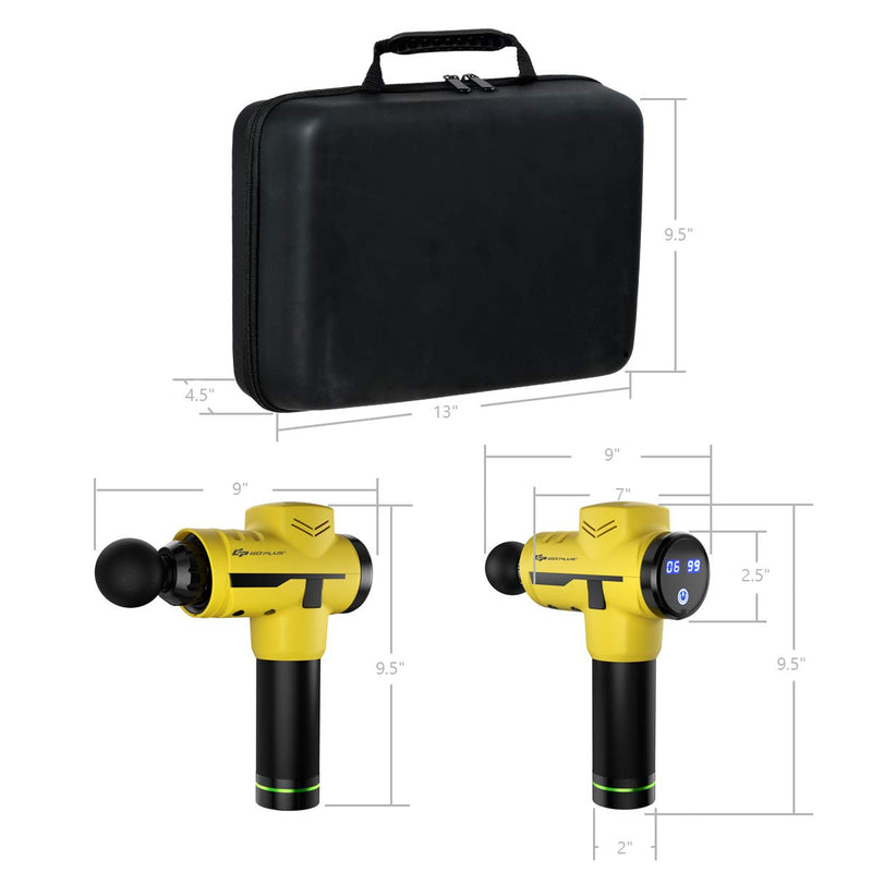Load image into Gallery viewer, Goplus Massage Gun, Handheld Percussion Deep Tissue Massager - GoplusUS
