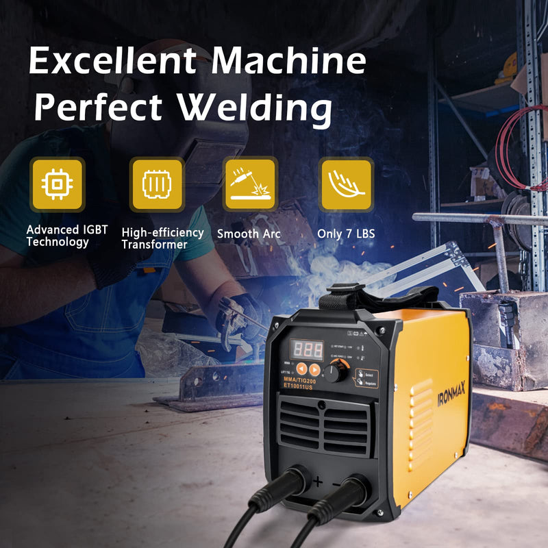 Load image into Gallery viewer, MMA/TIG 200 Stick Welder, 110V/220V Hot Start ARC Welding Machine - GoplusUS
