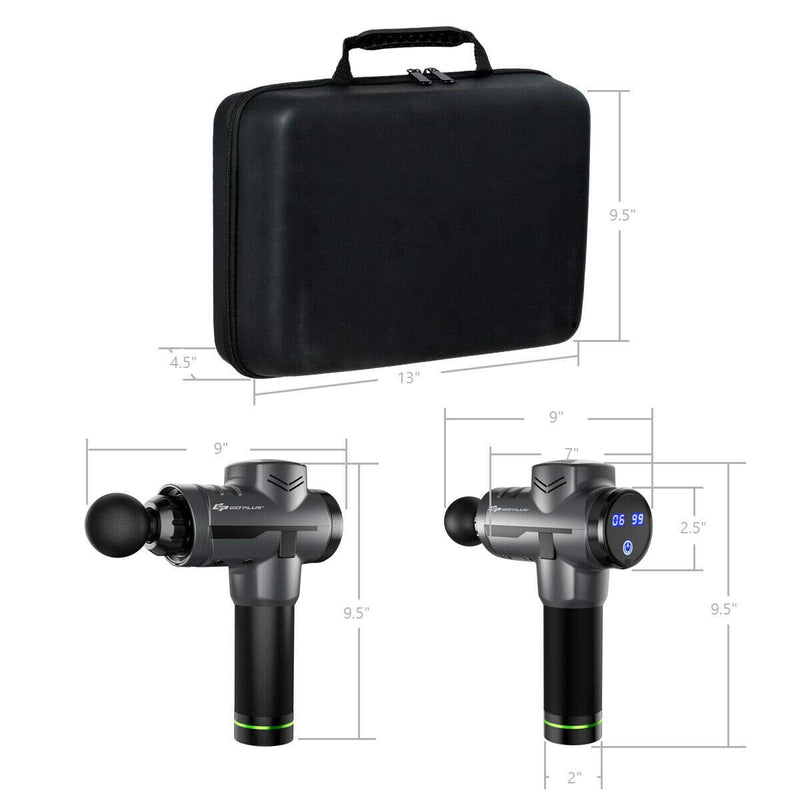 Load image into Gallery viewer, Goplus Massage Gun, Handheld Percussion Deep Tissue Massager - GoplusUS
