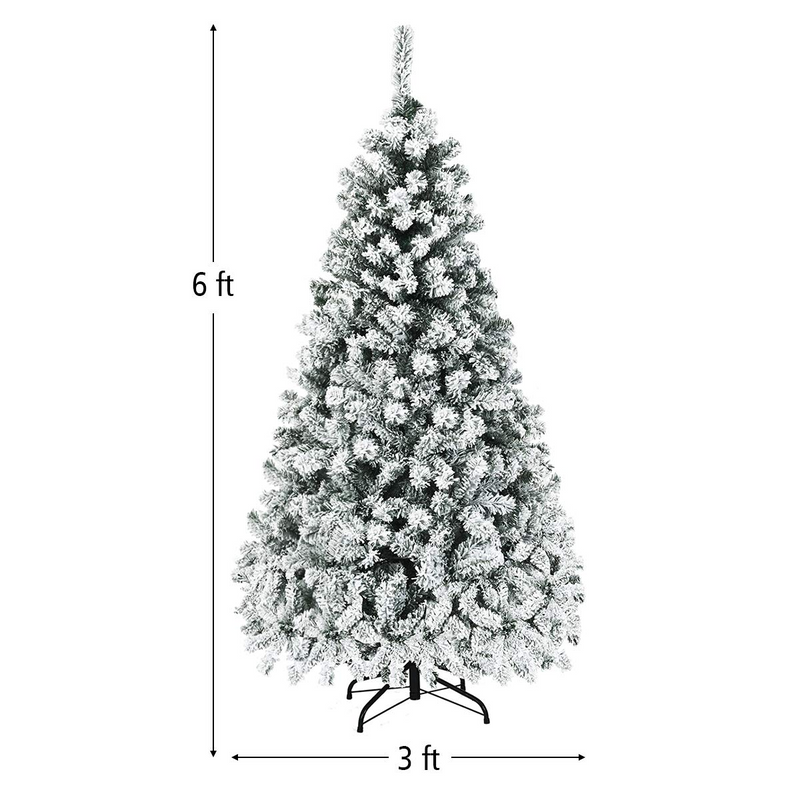 Load image into Gallery viewer, Goplus 6ft Pre-Lit Artificial Christmas Tree - GoplusUS
