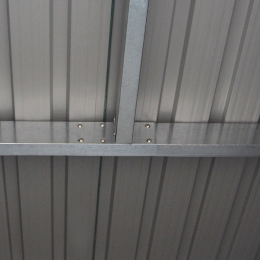 Goplus 4' X 7' Outdoor Storage Shed Garden Sliding Door Outside Tool House