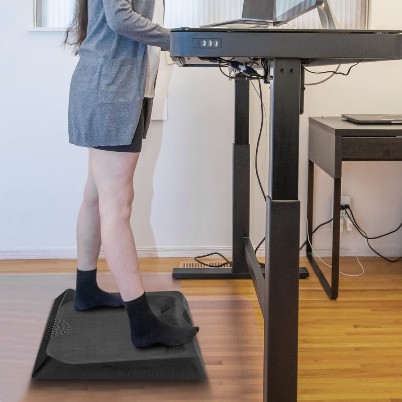 Load image into Gallery viewer, Goplus Anti-Fatigue Standing Desk Mat, Not Flat Comfort Mat with Massage Points - GoplusUS
