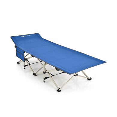 Folding Camping Cot, 882LBS (Max Load) 28.5'' Extra Wide - GoplusUS