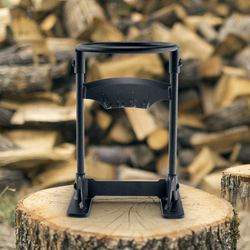 Load image into Gallery viewer, Goplus Firewood Kindling Splitter, High-Carbon Steel Manual Wood Splitter - GoplusUS
