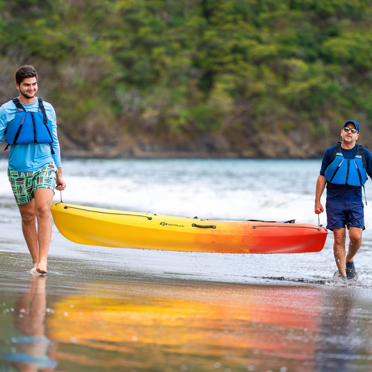 Goplus Sit-on-Top Kayak, 10.2ft Portable Recreational Kayak - GoplusUS
