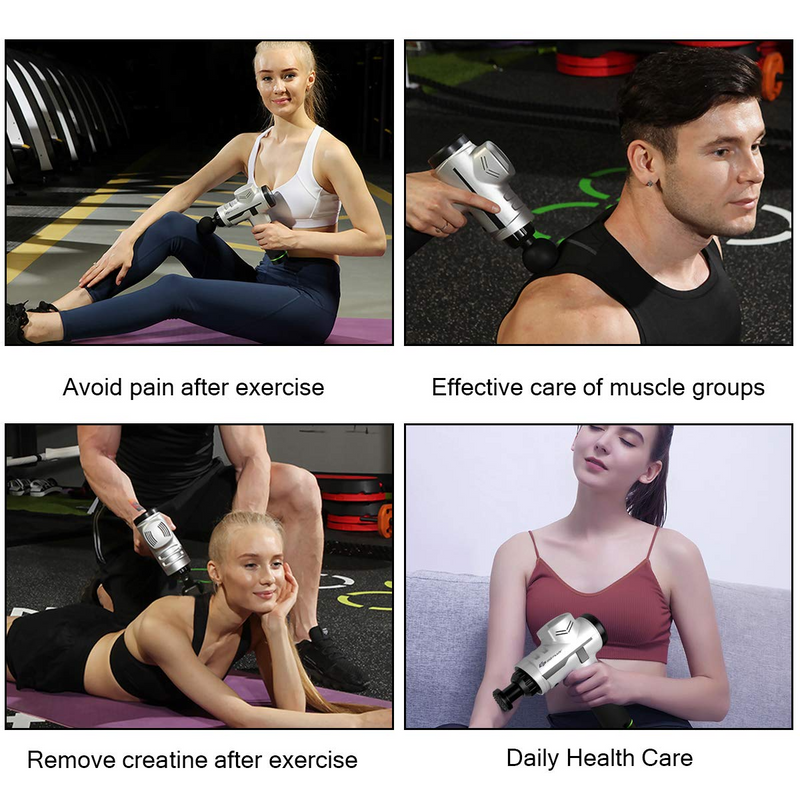 Load image into Gallery viewer, Goplus Massage Gun, Handheld Percussion Deep Tissue Massager - GoplusUS
