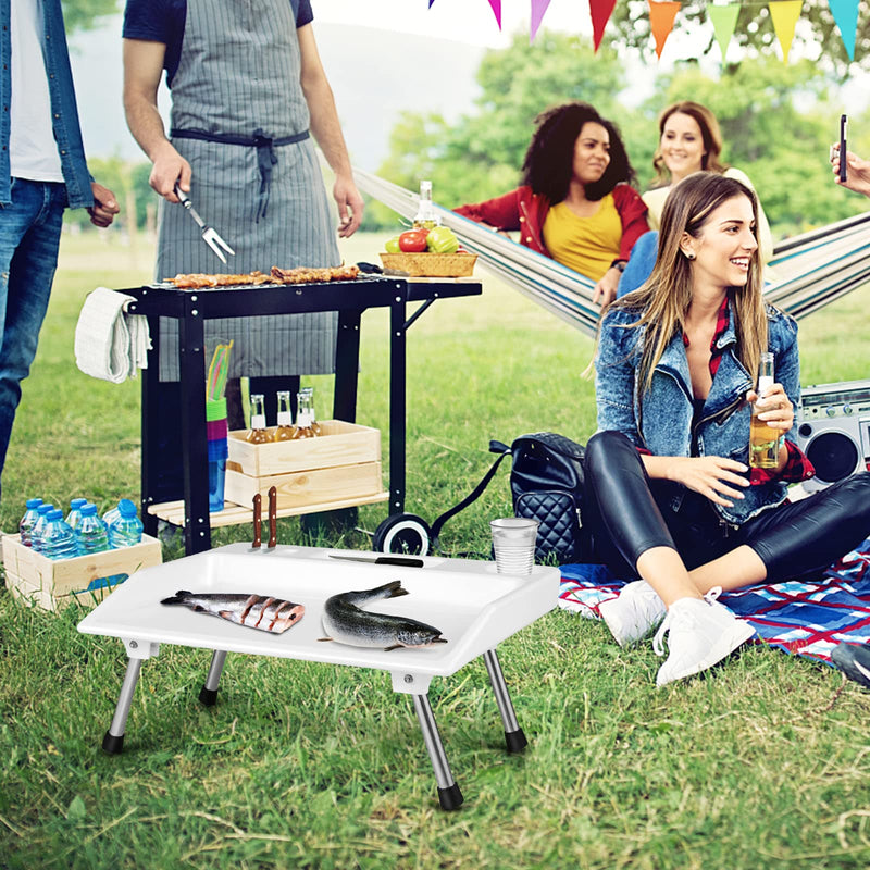 Load image into Gallery viewer, Goplus Folding Fish Cleaning Table

