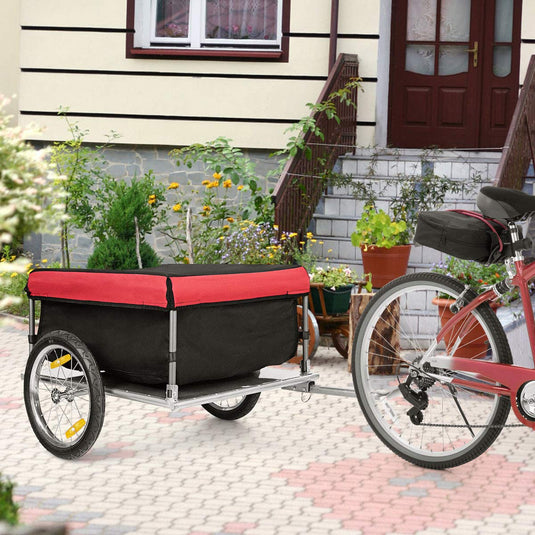 Cargo Bike Trailer, Folding Frame Quick Release 16