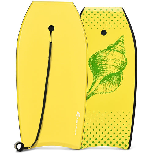Super Lightweight Bodyboard, 37-41'' Body Board with EPS Core