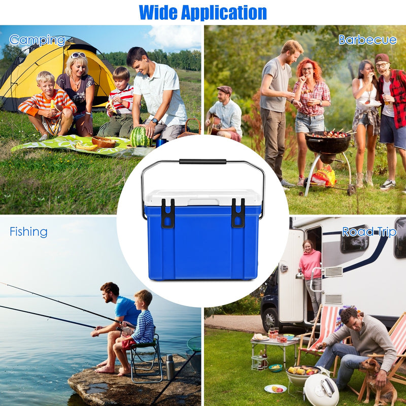 Load image into Gallery viewer, Camping Cooler, 26/58/79 Quart 4-Day Ice Retention - GoplusUS
