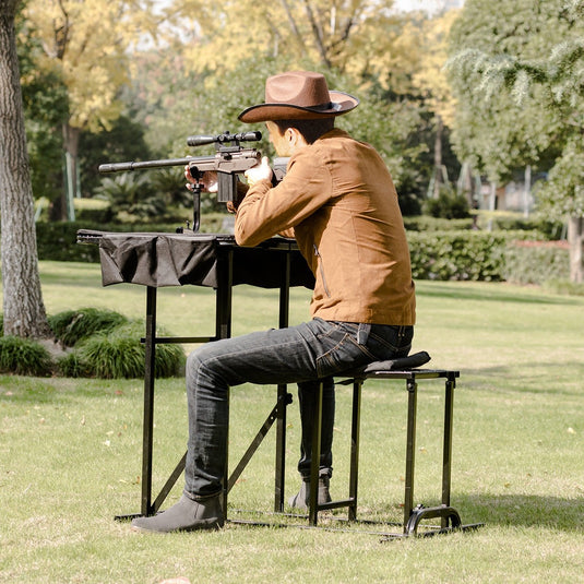 Portable Shooting Table Seat Set
