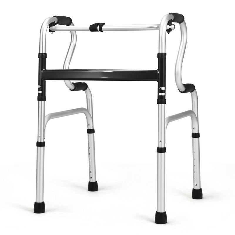 Load image into Gallery viewer, Folding Walker, 400LBS FDA Certification Toilet Armrest - GoplusUS
