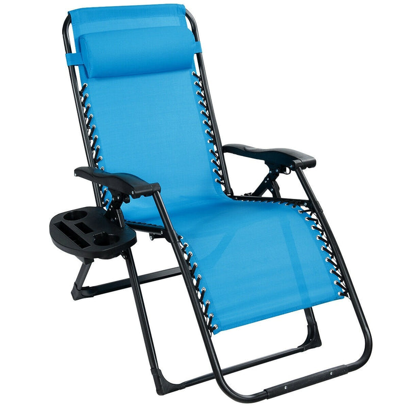 Load image into Gallery viewer, Zero Gravity Chair, 500-lb Capacity Oversized Recliner with Cup Holder
